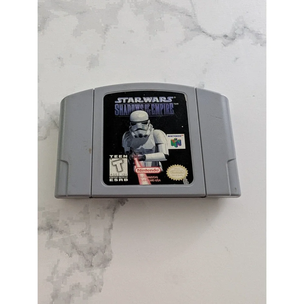 Star Wars Shadows of the Empire for N64 Nintendo 64 1996 Authentic